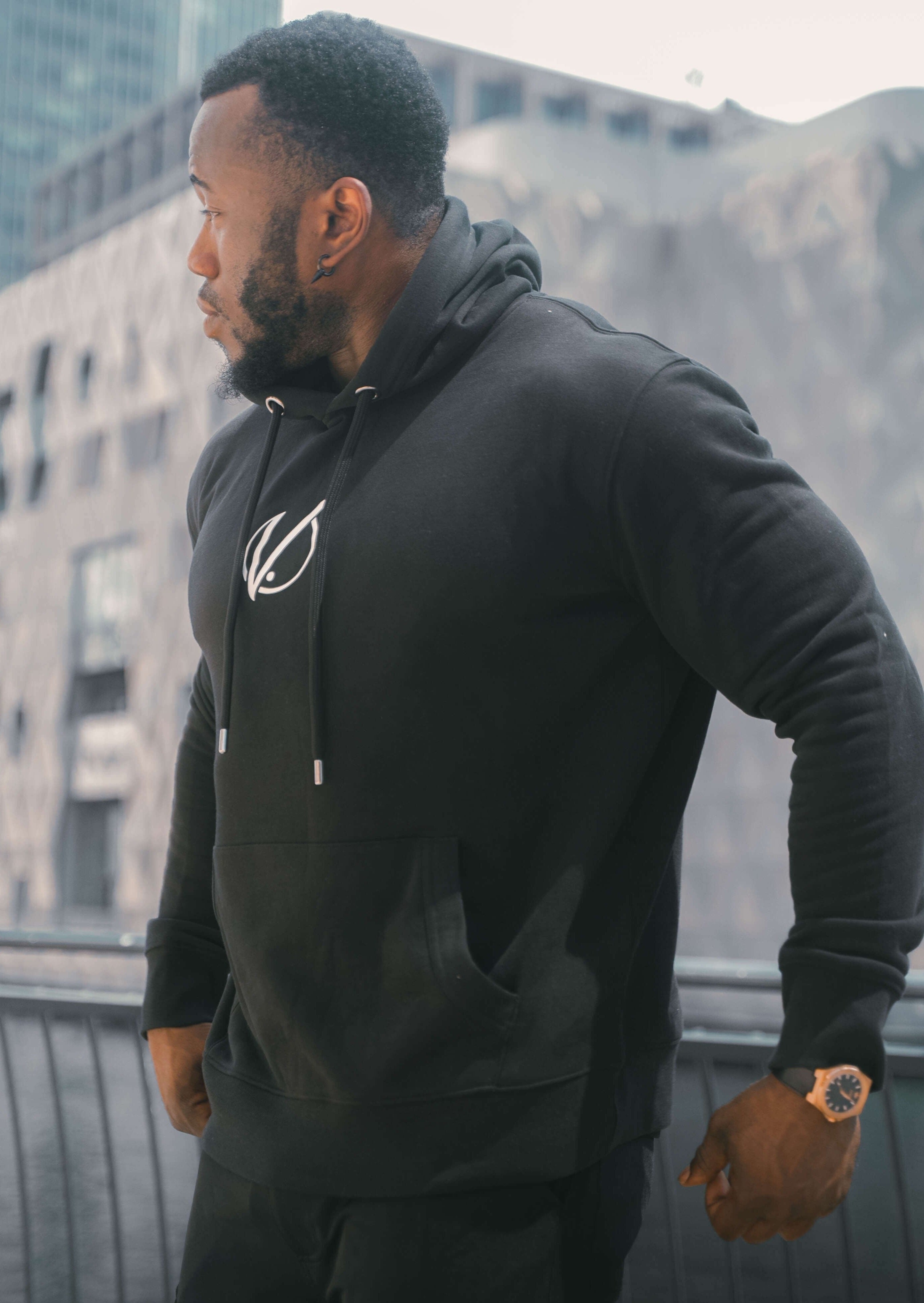 Velocity Hoodie - Black - VERRESSEN