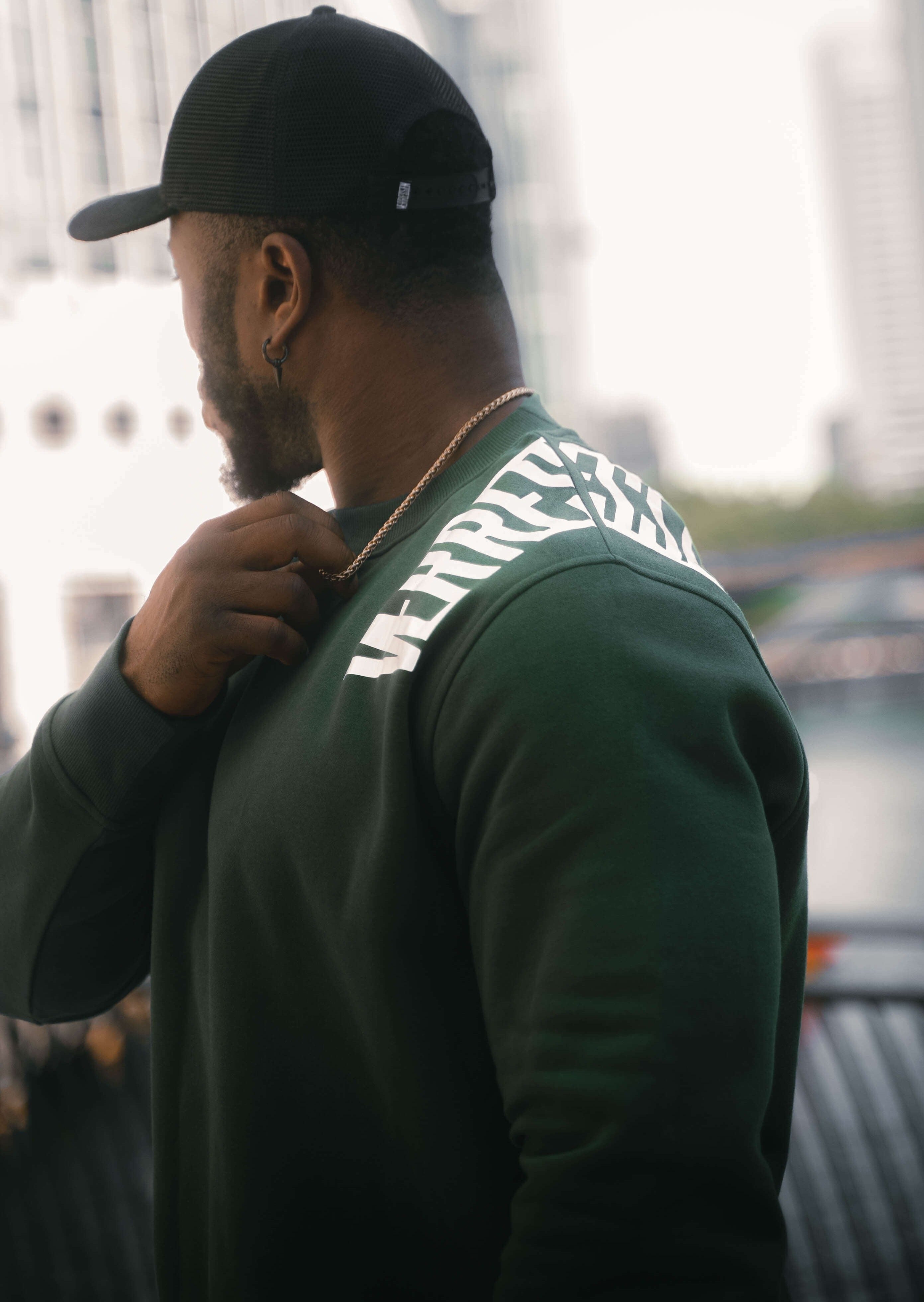 Vanguard Sweatshirt - Green - VERRESSEN