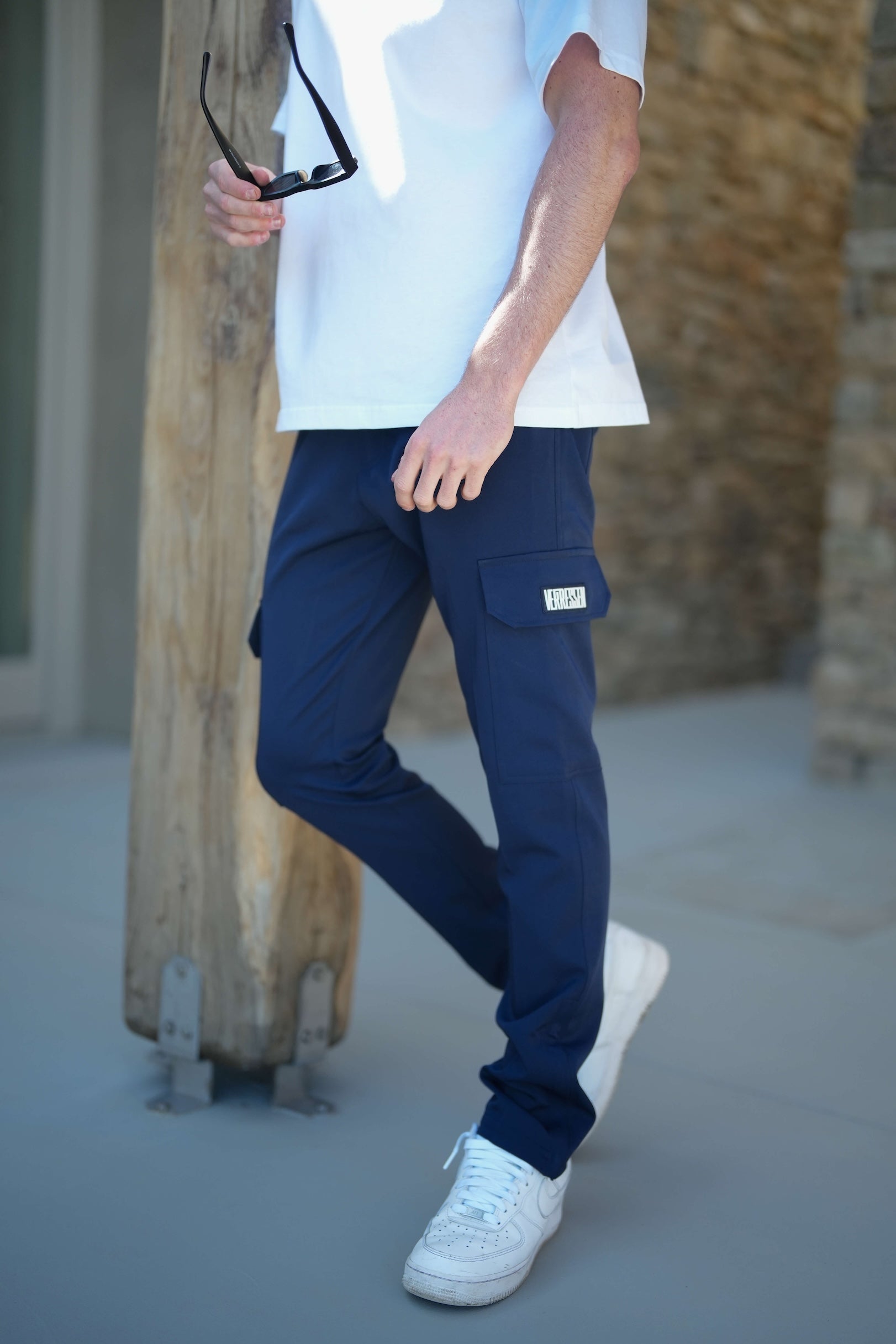 Orbit Cargo Pants - Navy - VERRESSEN