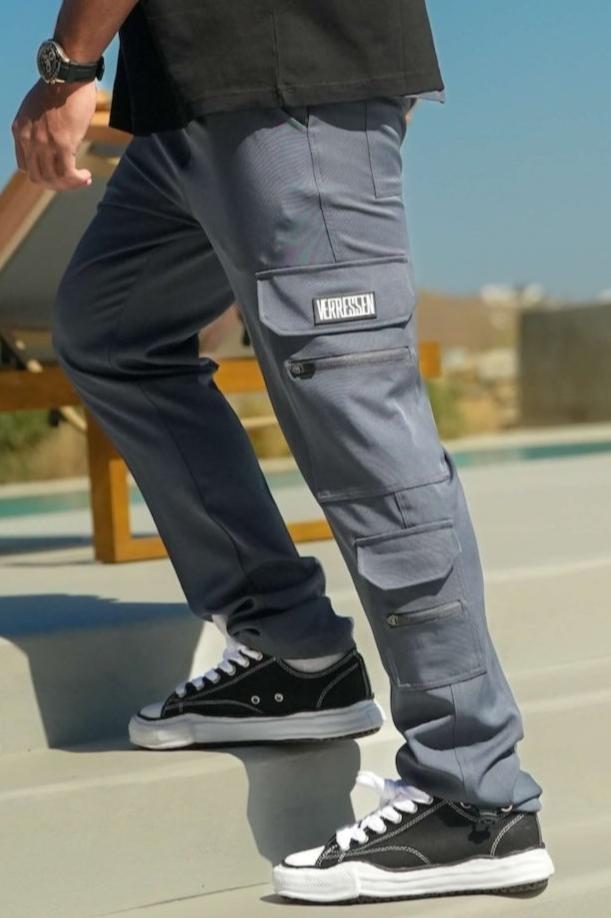 Distinguished Cargo Pants -  Gray