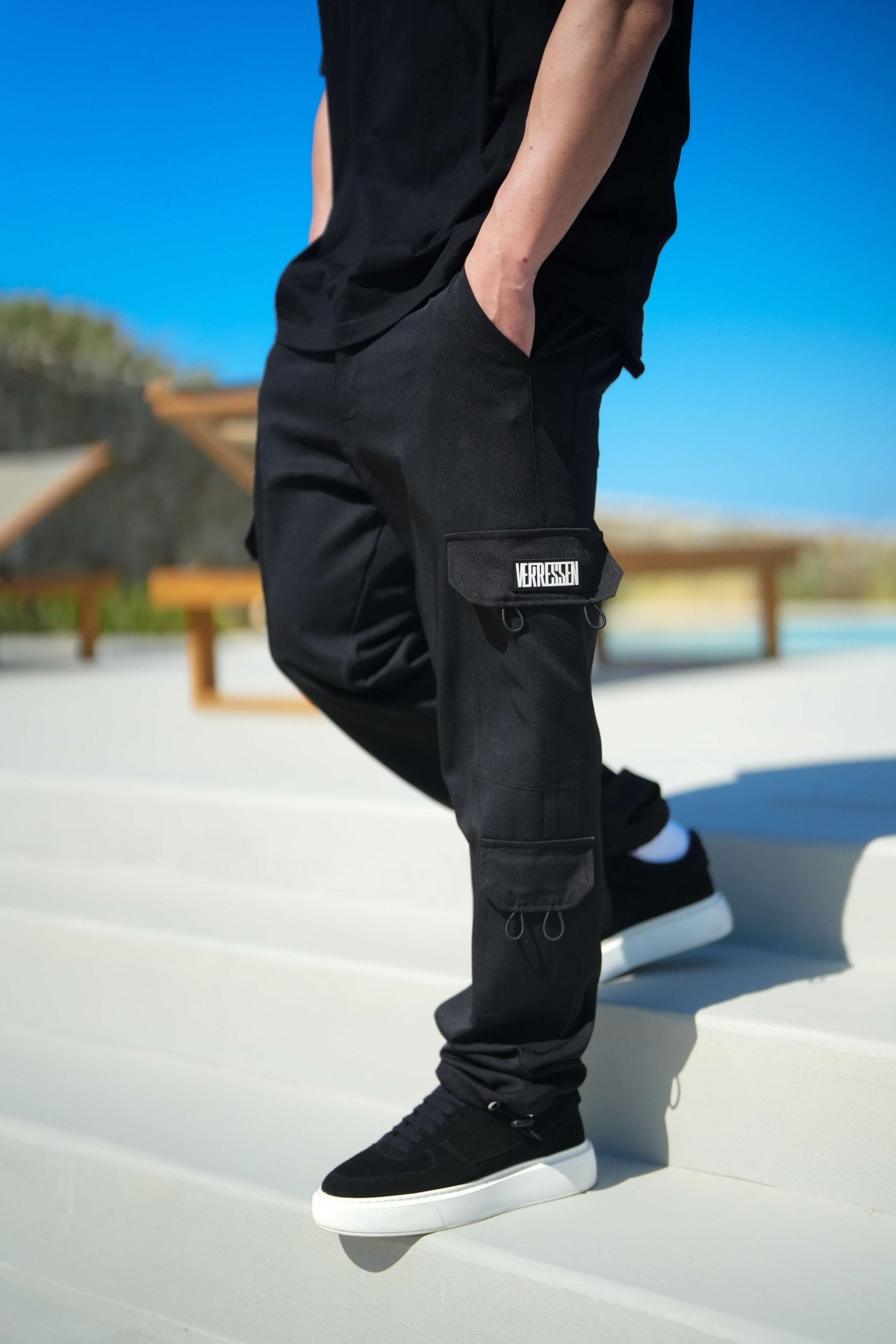 Apex Cargo Pants - Black - VERRESSEN