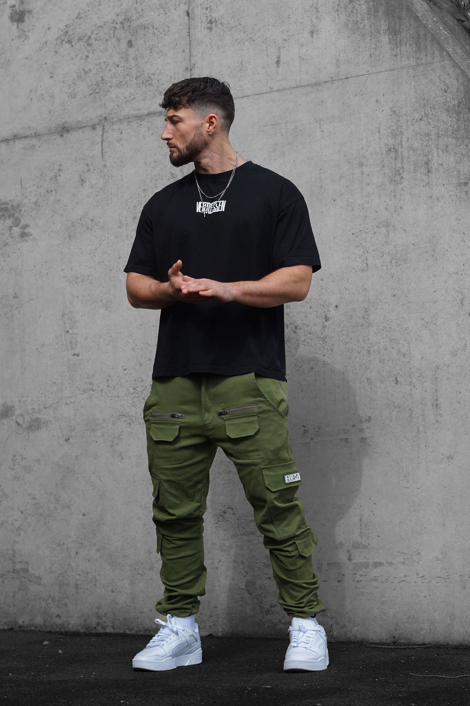 Urbanite Cargo Pants - Green - VERRESSEN